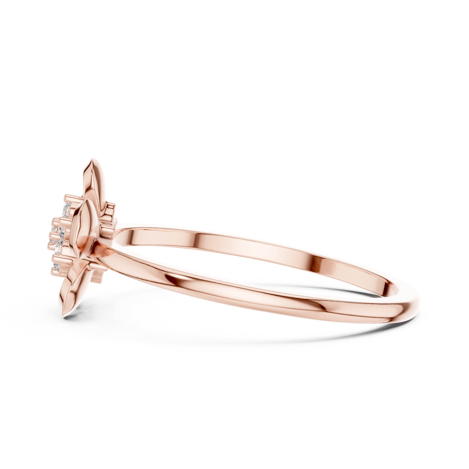 .07 Ct. Diamond Blossom Cluster Ring (DR-6259) 8