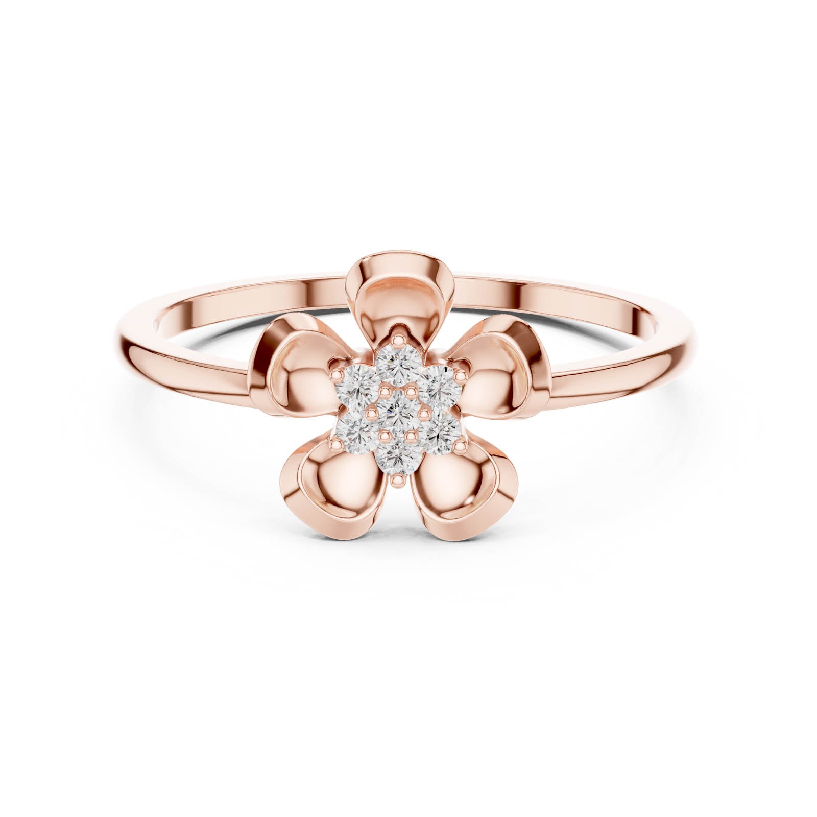 .07 Ct. Diamond Blossom Cluster Ring (DR-6259) 6