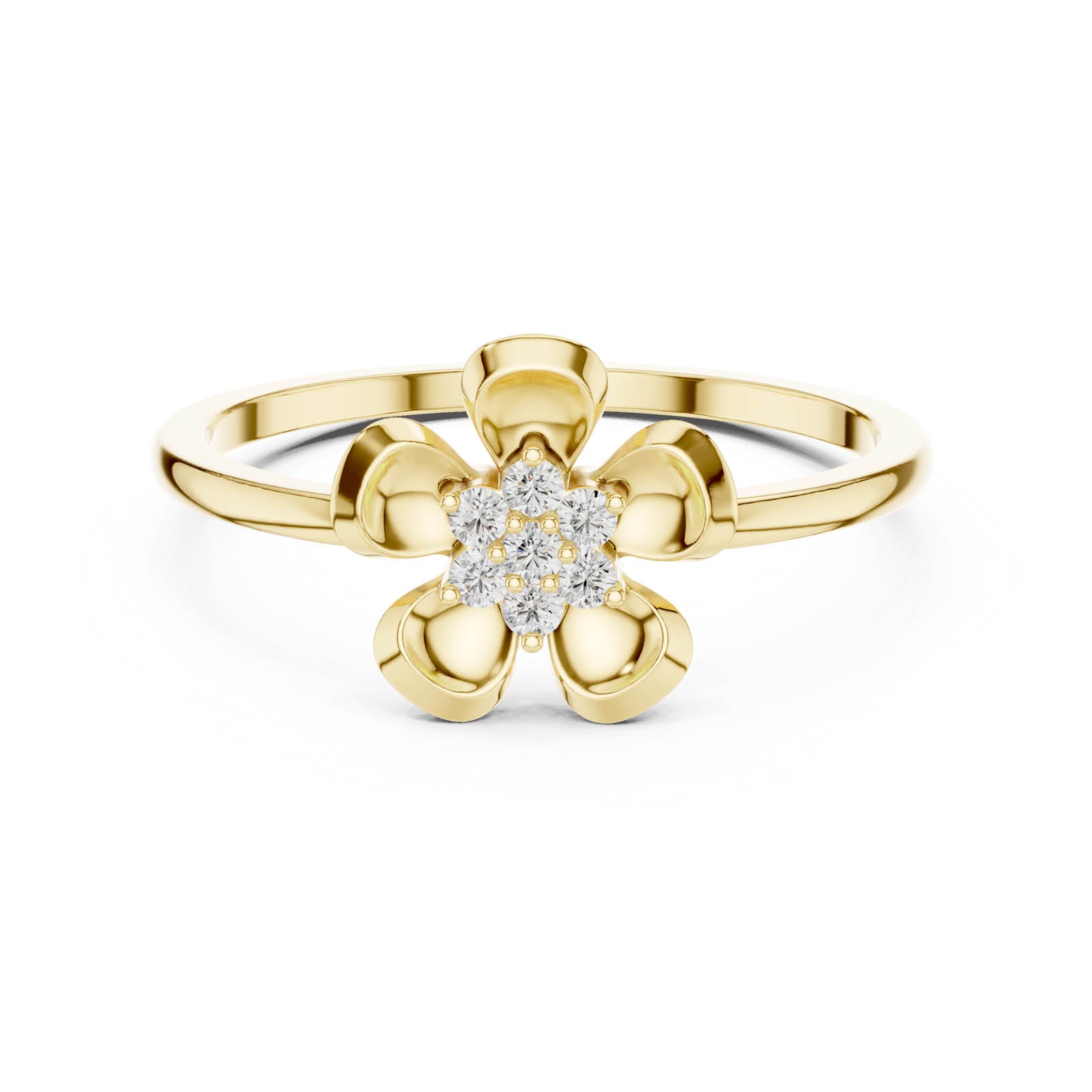 .07 Ct. Diamond Blossom Cluster Ring (DR-6259) 3