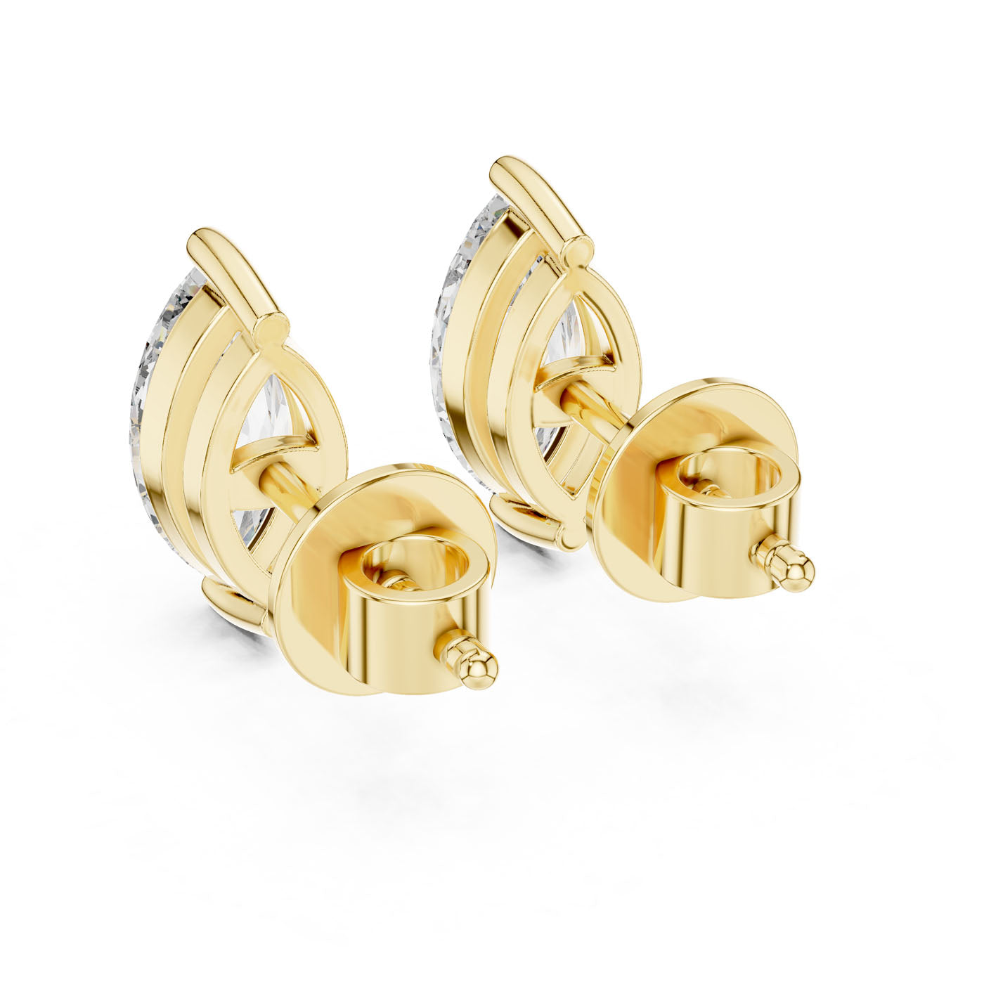 1.50 Ct. Marquise Diamond Solitaire Stud Earrings (ER-0004) 8