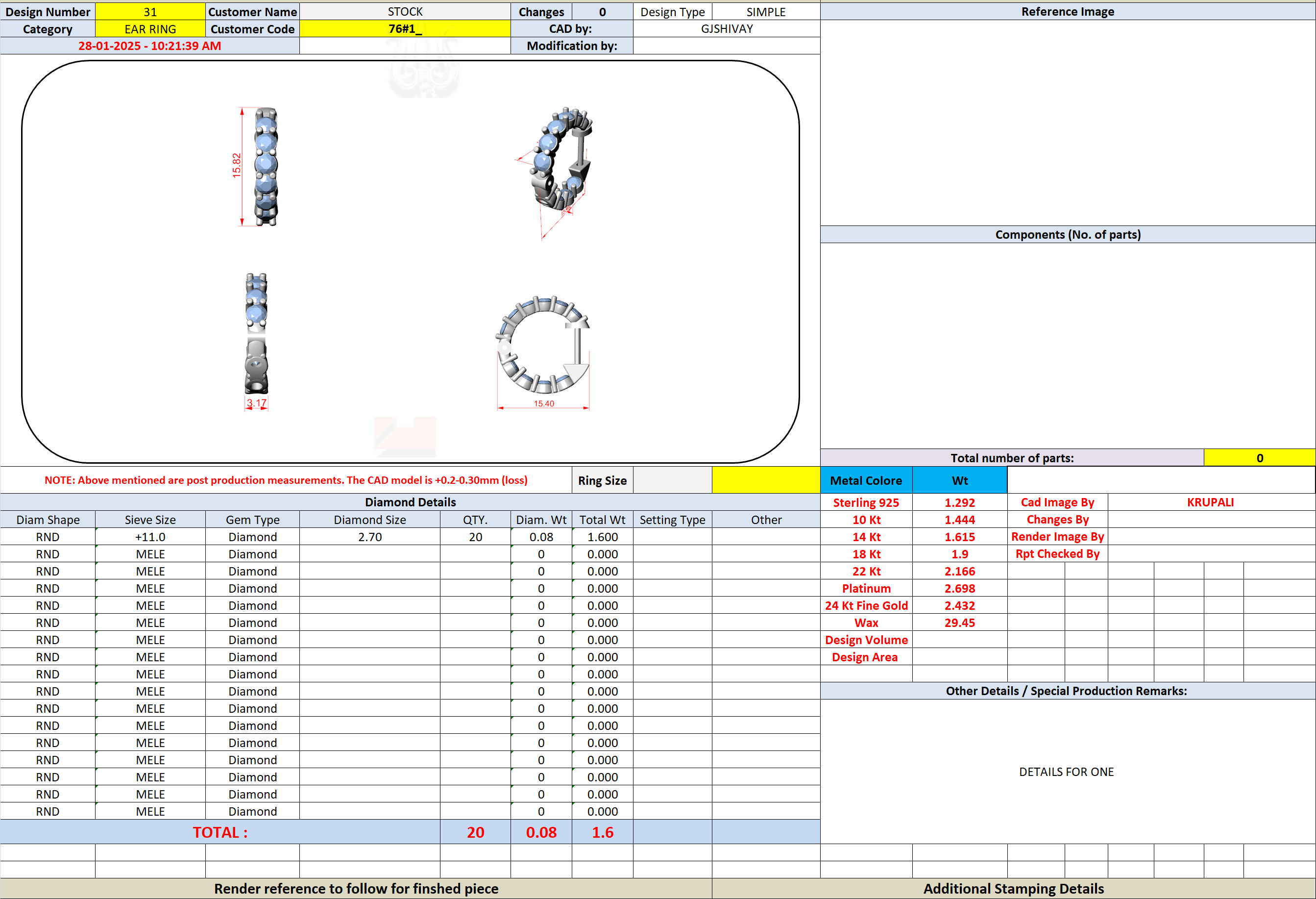 1.60 Ct. Round Diamond Shared Prong Hoop Earrings (31) 13