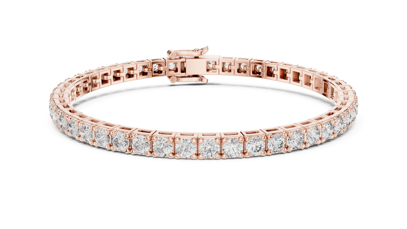 11.10 Ct. Round Diamond Tennis Bracelet (FBR0029) 5
