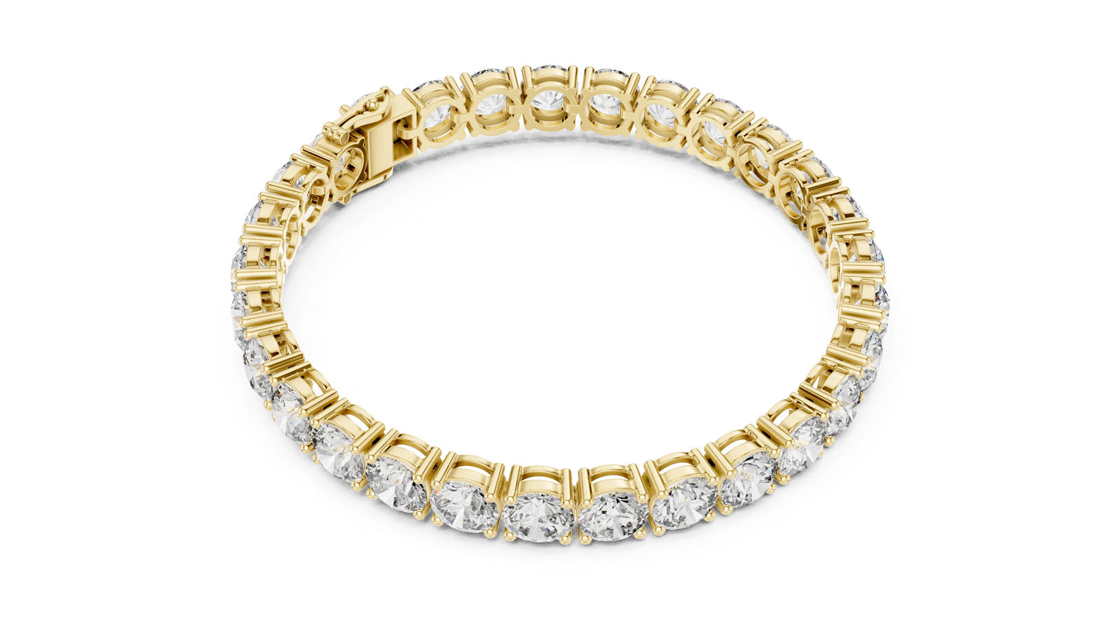 24.65 Ct. Round Diamond Tennis Bracelet (FBR0095-2 (1)) 8