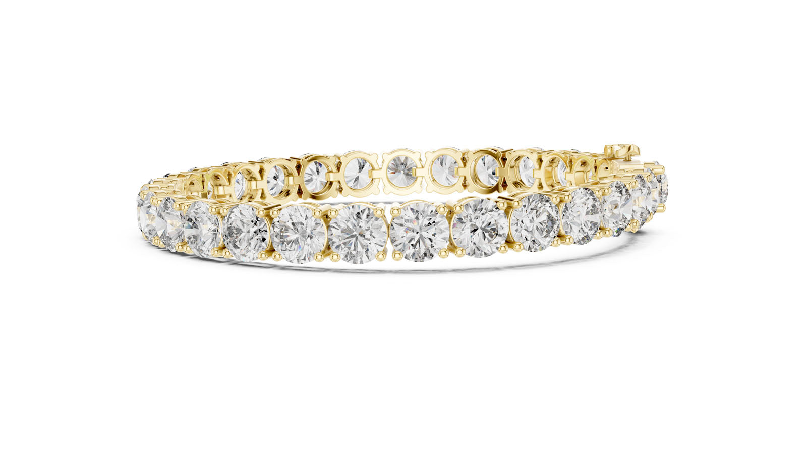 24.65 Ct. Round Diamond Tennis Bracelet (FBR0095-2 (1)) 9