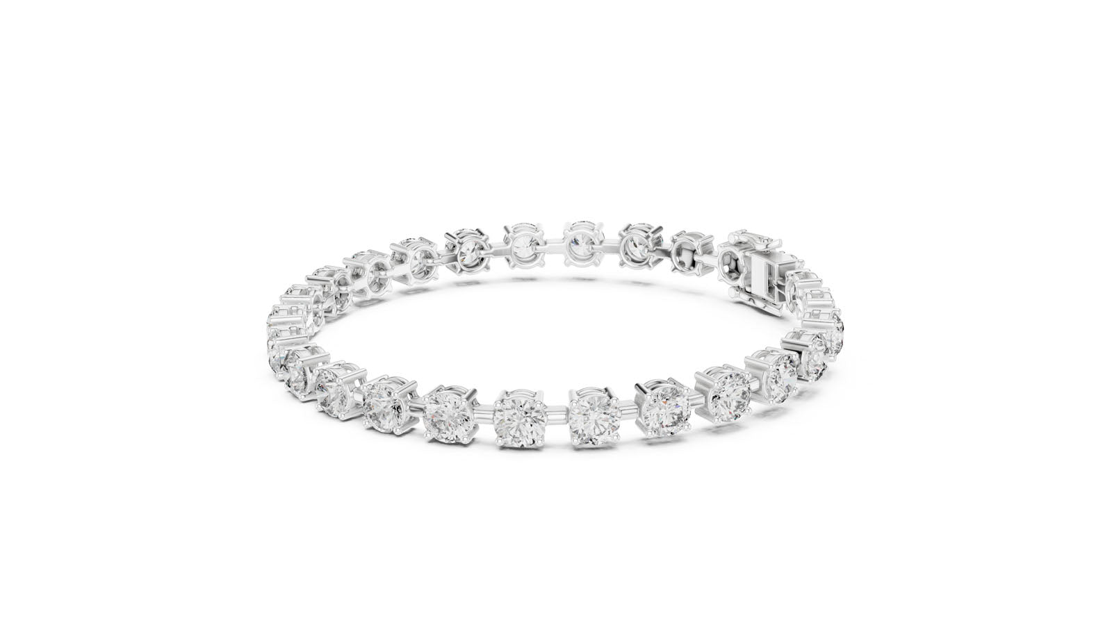 10.50 Ct. Round Diamond Tennis Bracelet (FBR0263-3)