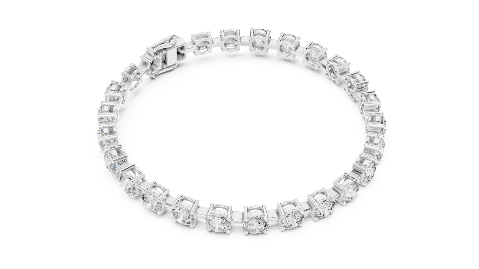 10.50 Ct. Round Diamond Tennis Bracelet (FBR0263-3) 6