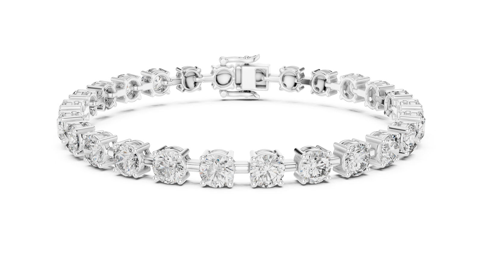 10.50 Ct. Round Diamond Tennis Bracelet (FBR0263-3) 4