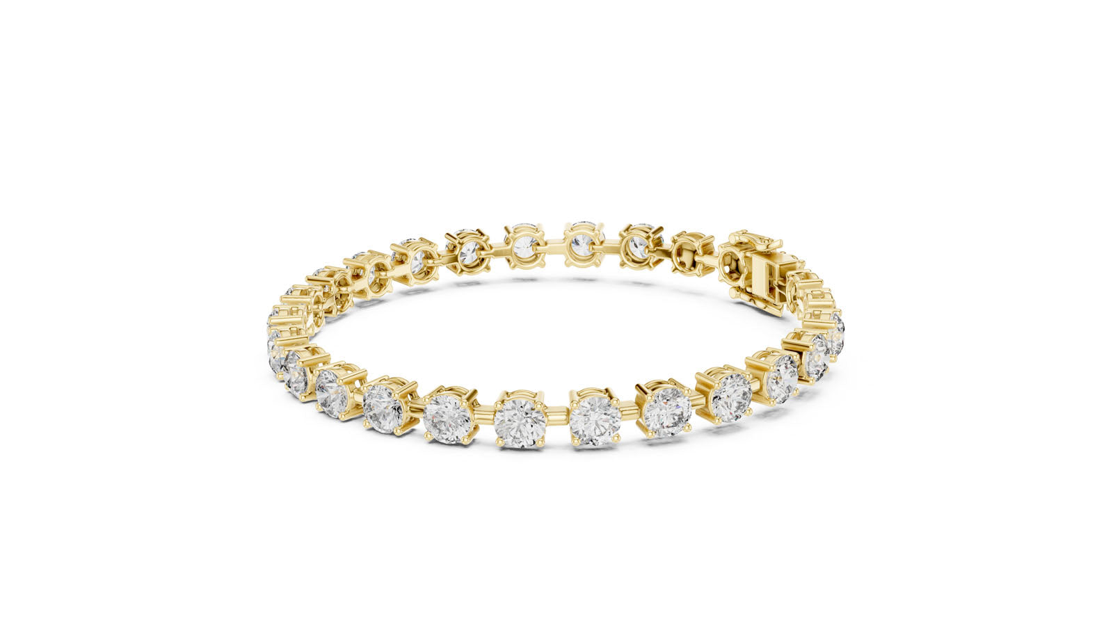 10.50 Ct. Round Diamond Tennis Bracelet (FBR0263-3) 5