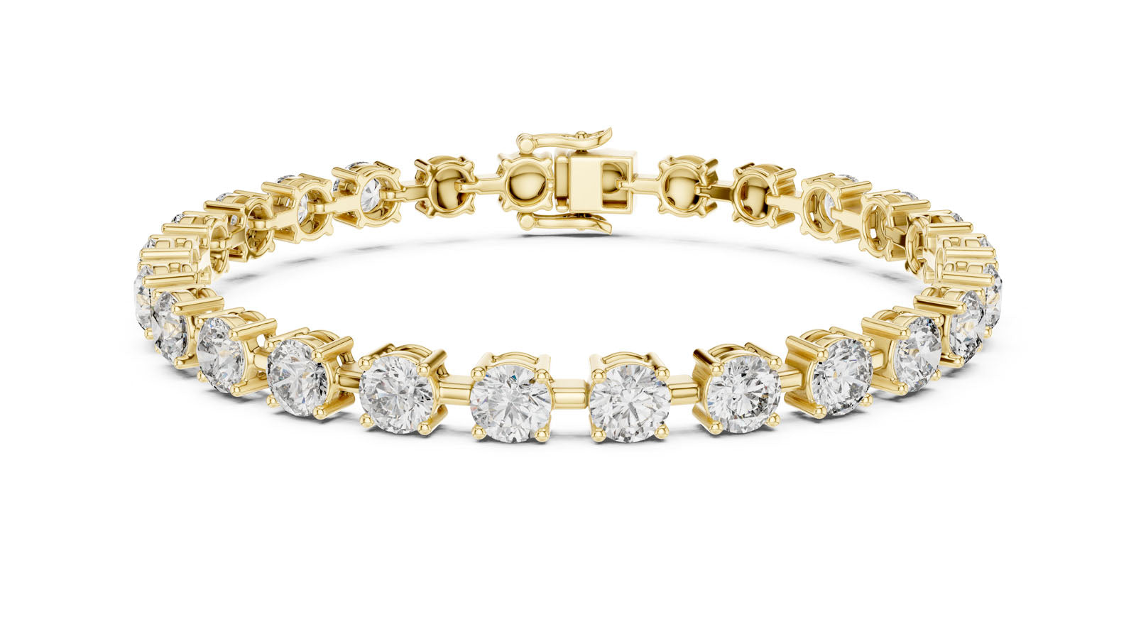10.50 Ct. Round Diamond Tennis Bracelet (FBR0263-3) 8
