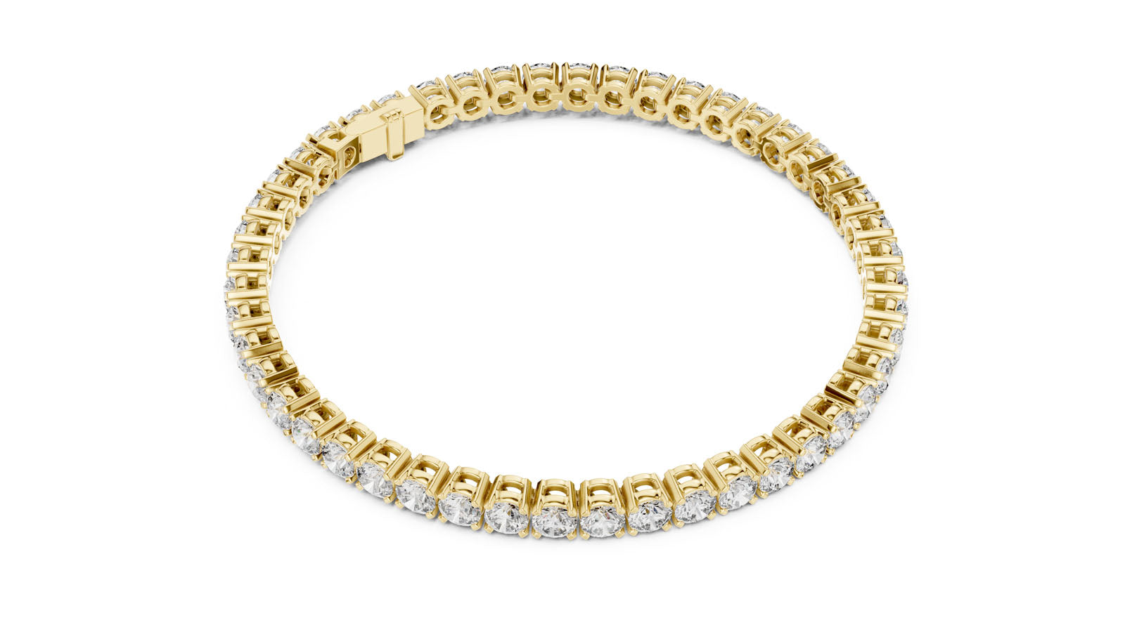 7.00 Ct. Classic Prong Set Round Diamond Tennis Bracelet (FBR0407-2)