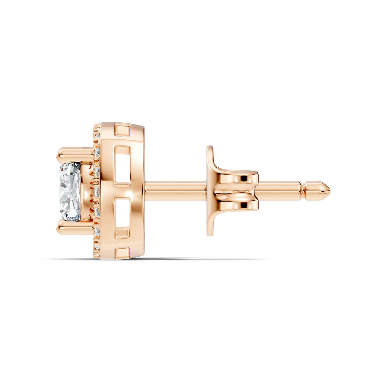 1.06 Ct. Cushion Shape Diamond Double Halo Earrings (GJSER-111) 4