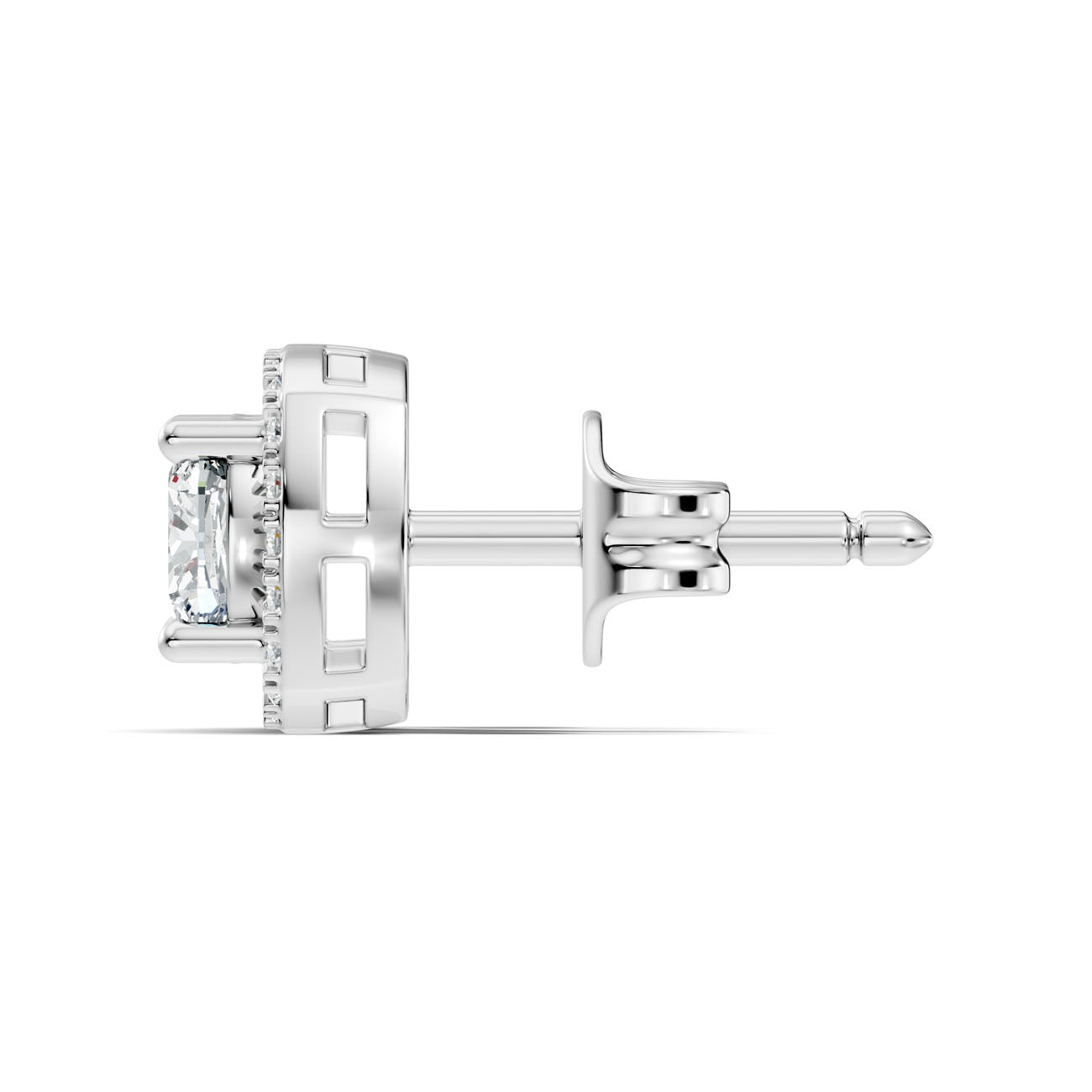 1.06 Ct. Cushion Shape Diamond Double Halo Earrings (GJSER-111) 11