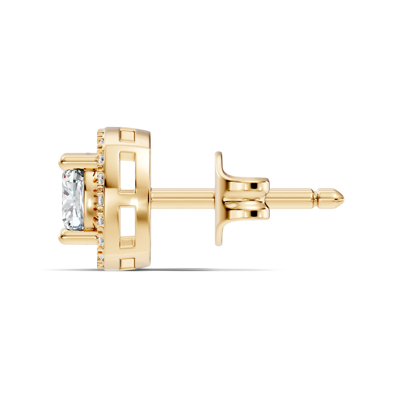 1.06 Ct. Cushion Shape Diamond Double Halo Earrings (GJSER-111) 8