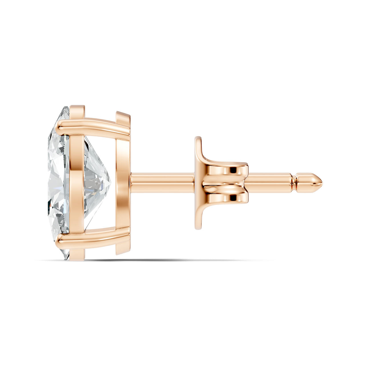 1.80 Ct. Classic Oval Diamond Stud Earrings with Four-Prong Setting (GJSER-146) 4