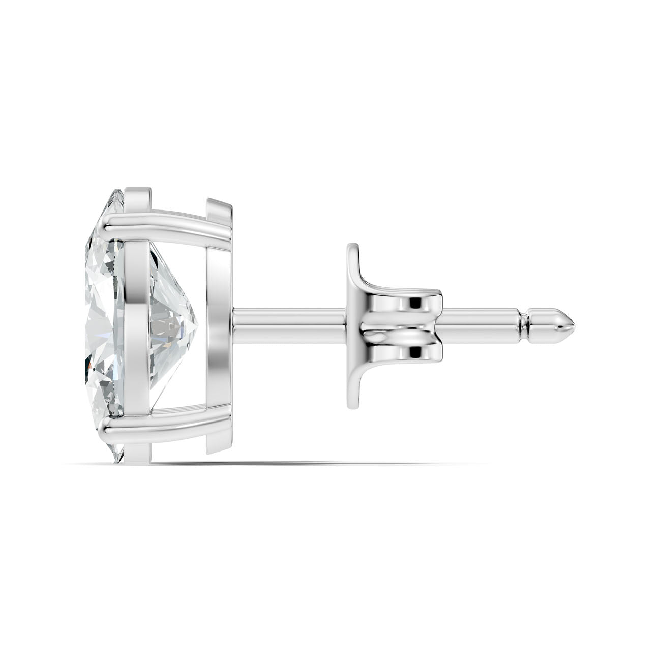 1.80 Ct. Classic Oval Diamond Stud Earrings with Four-Prong Setting (GJSER-146) 8