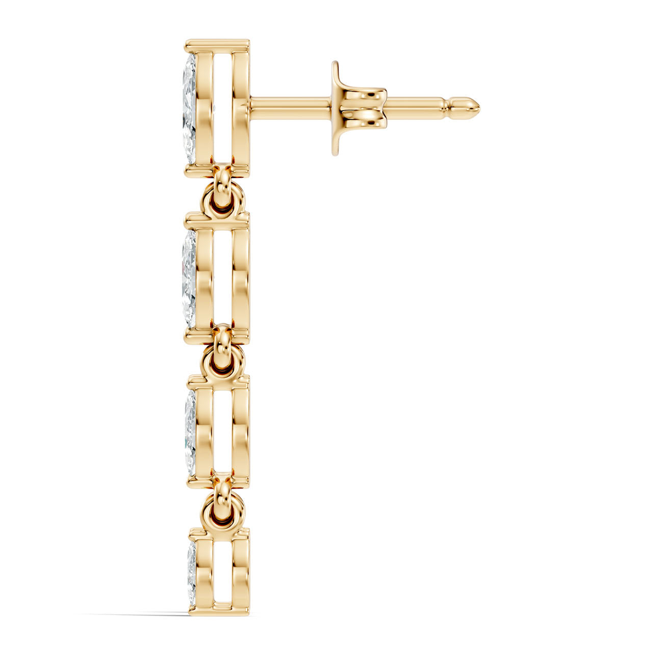 .50 Ct. Marquise Diamond Linear Drop Earrings (GJSER-155) 11