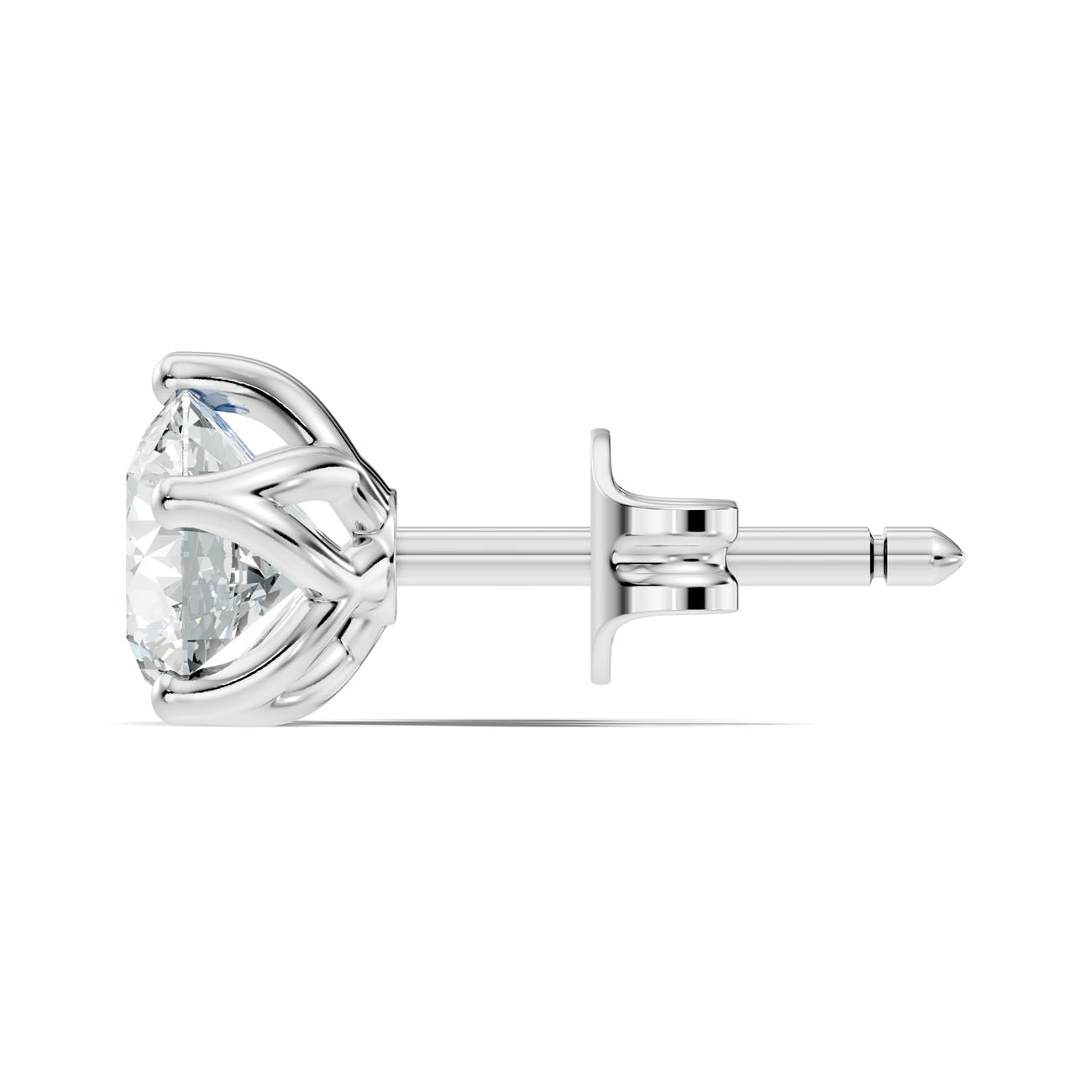 1.40 Ct. Round Diamond Solitaire Earrings (GJSER-256) 8