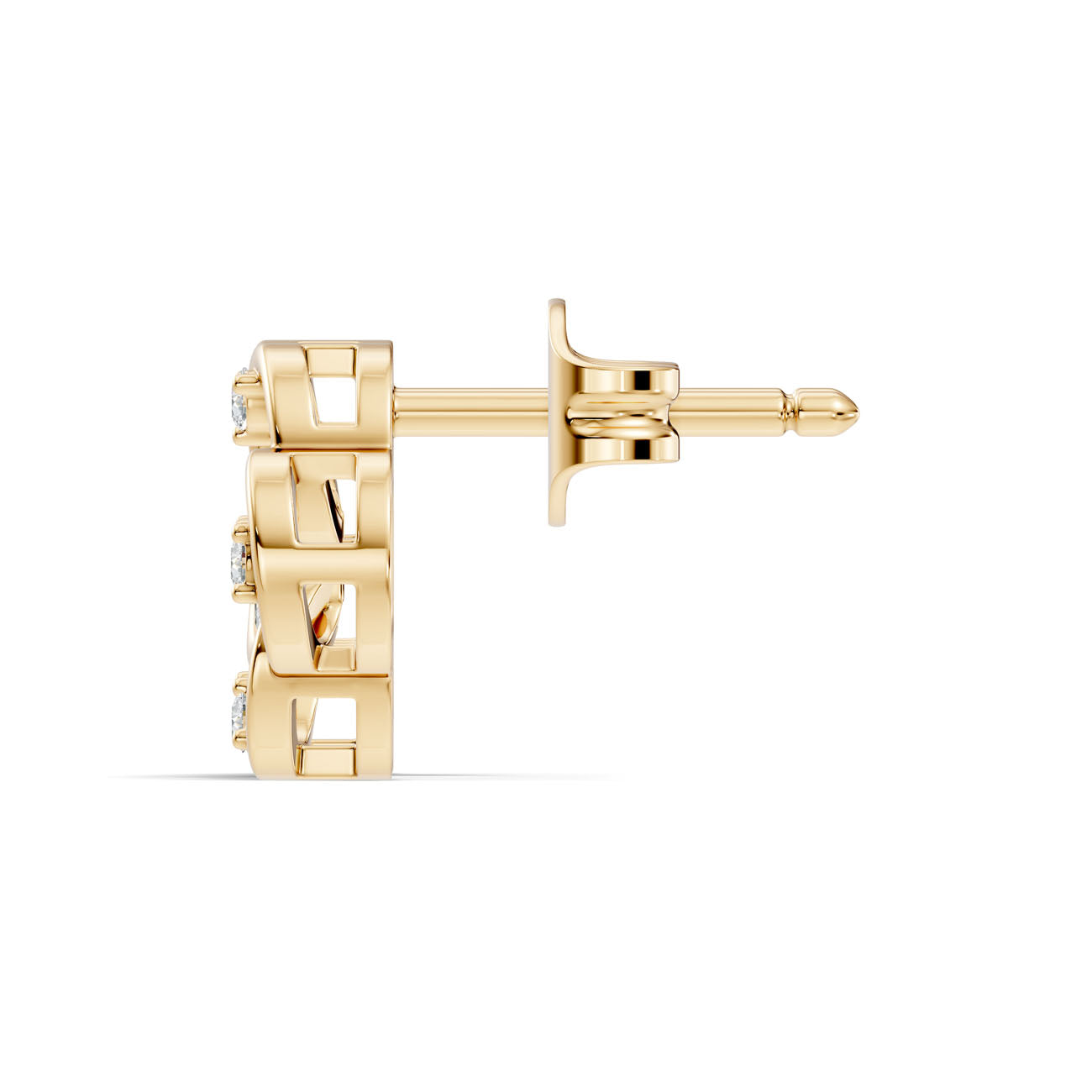 .17 Ct. Emerald Cut Diamond Floral Frame Earrings (GJSER-281) 11