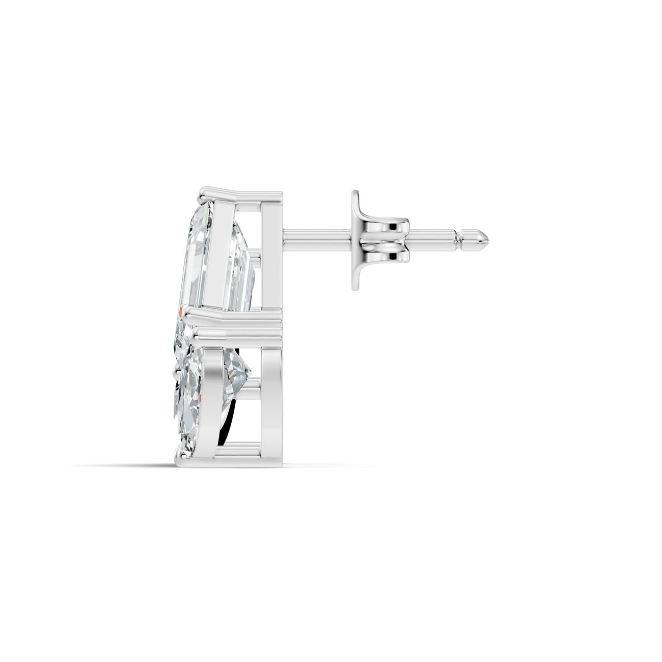 2.17 Ct. Mixed Shape Diamond Cluster Earrings (GJSER-63) 11