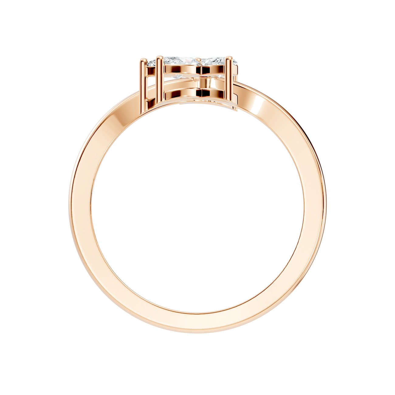 .50 Ct. Pear and Marquise Diamond Open Wrap Ring (GJSLR-0102) 14