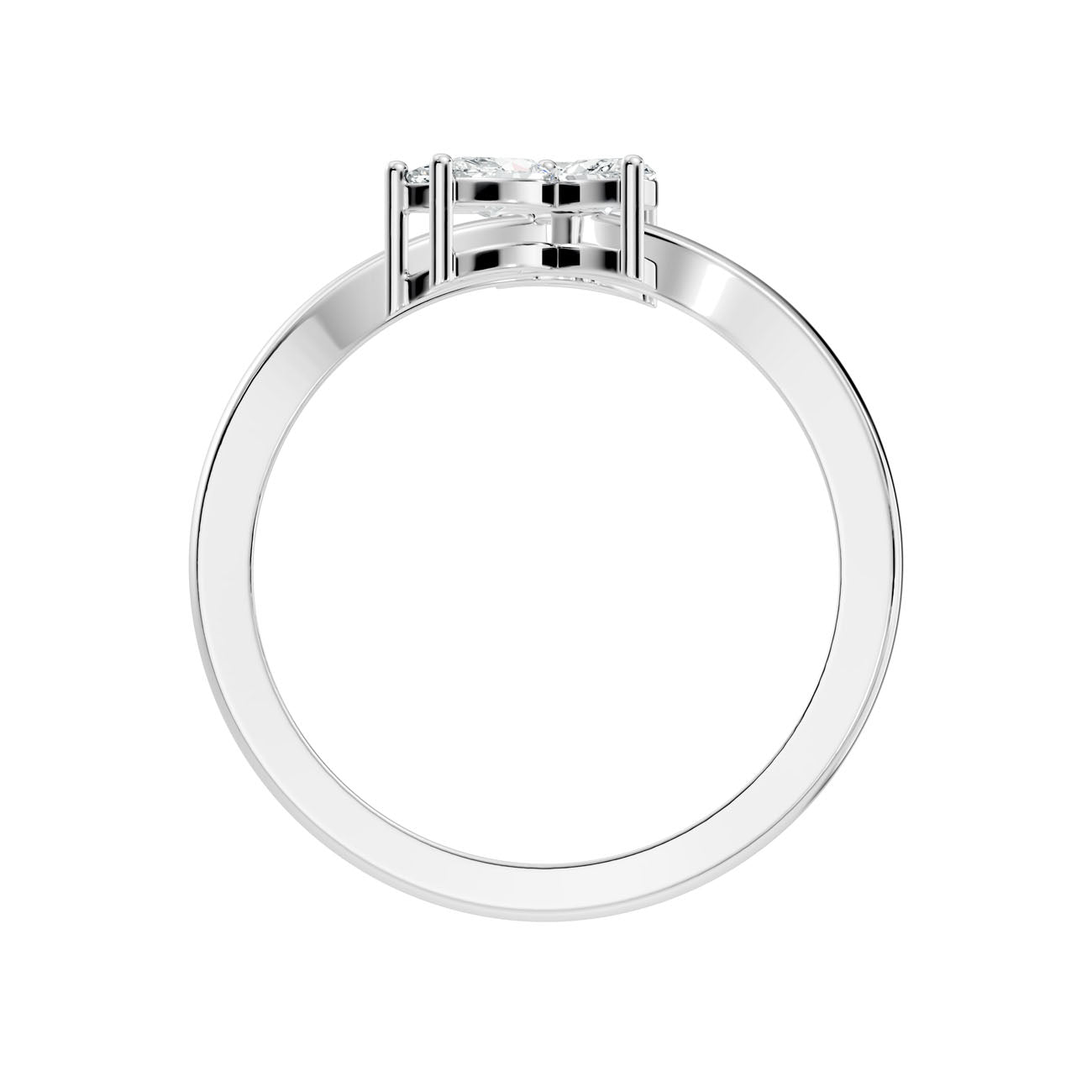 .50 Ct. Pear and Marquise Diamond Open Wrap Ring (GJSLR-0102) 11