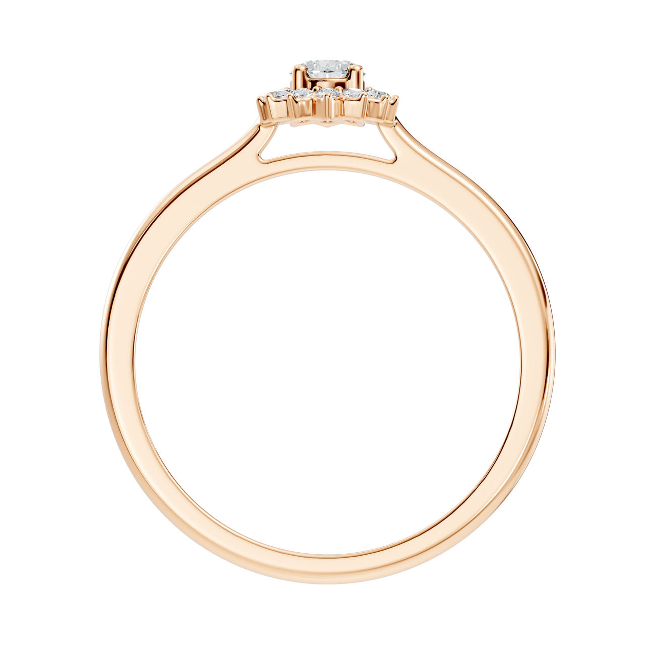 .25 Ct Oval Diamond Starburst Halo Engagement Ring (GJSLR-036) 15