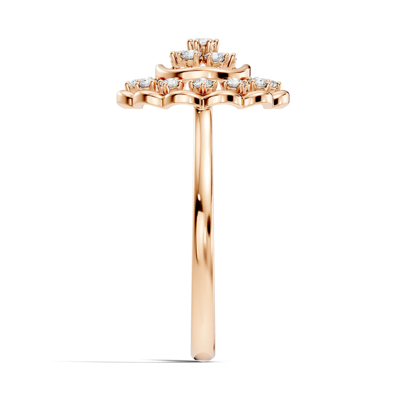 .20 Ct. Round Diamond Floral Cluster Halo Ring (GJSLR-037) 13
