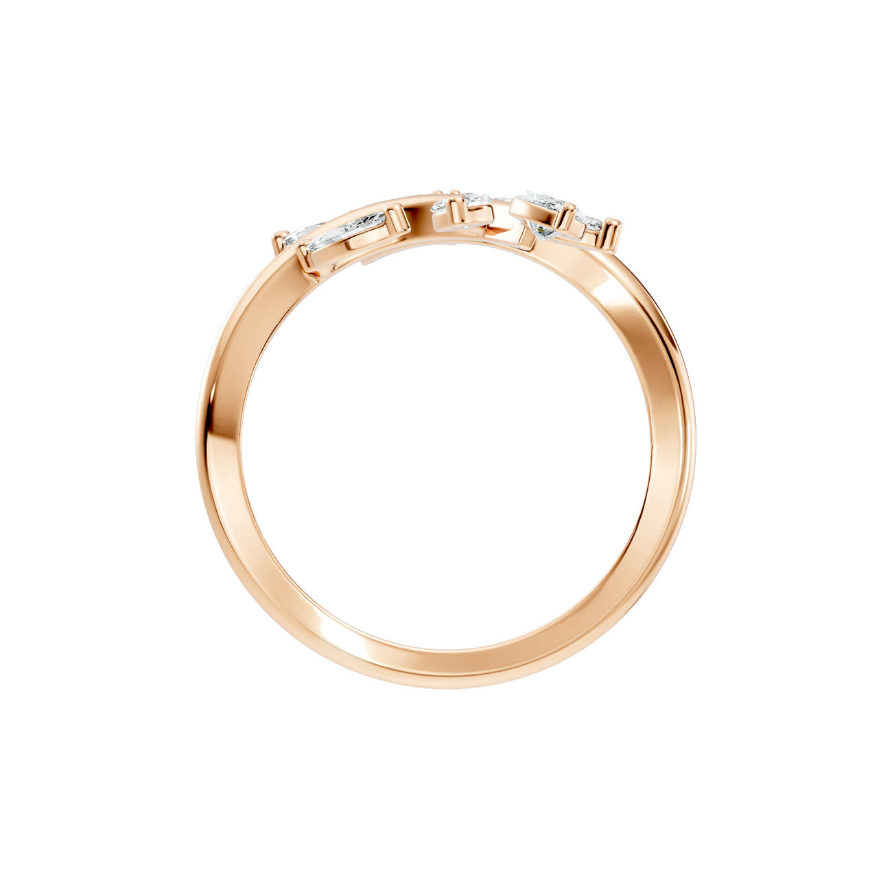1.00 Ct. Marquise Diamond Branch Wrap Ring (GJSLR-040) 11
