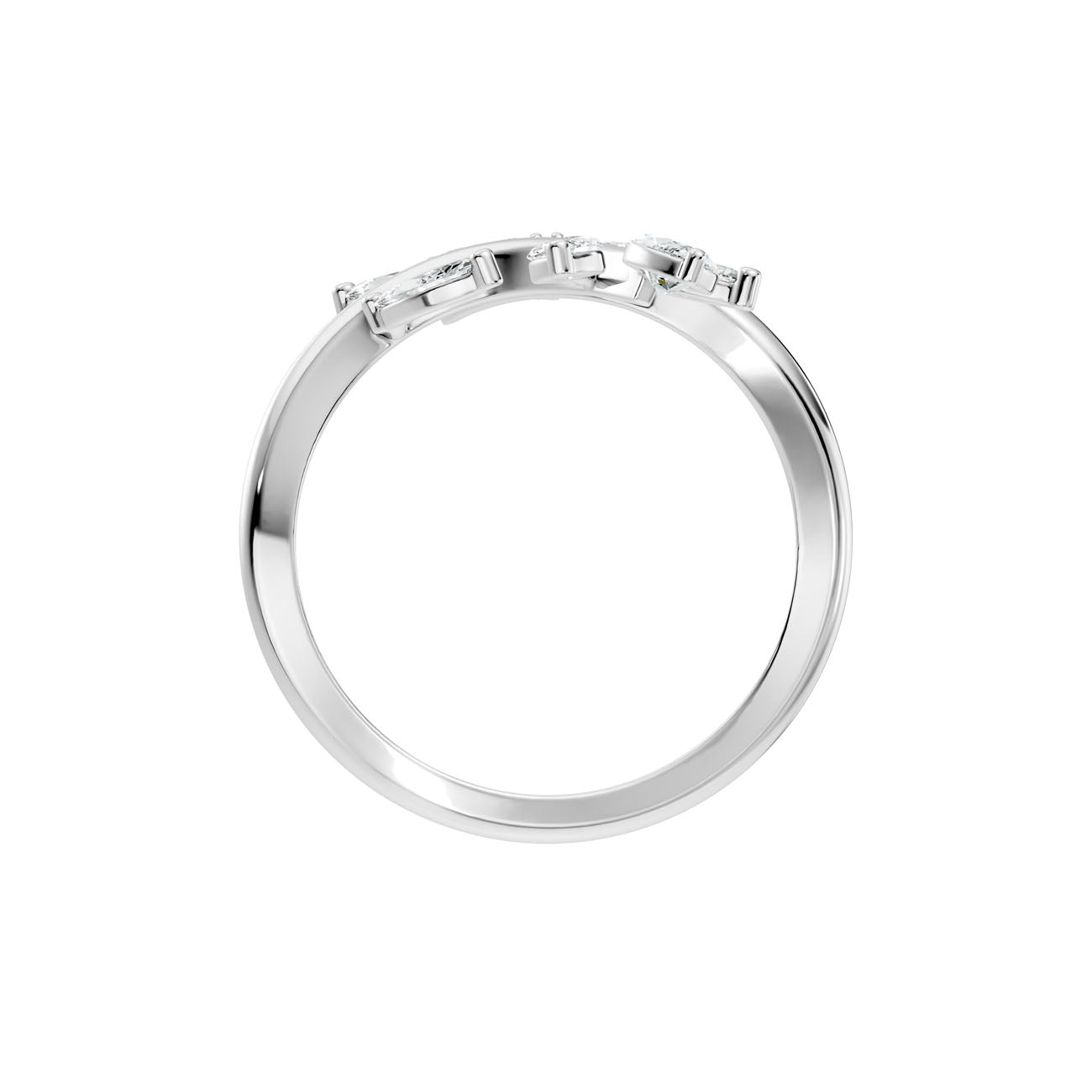1.00 Ct. Marquise Diamond Branch Wrap Ring (GJSLR-040) 7