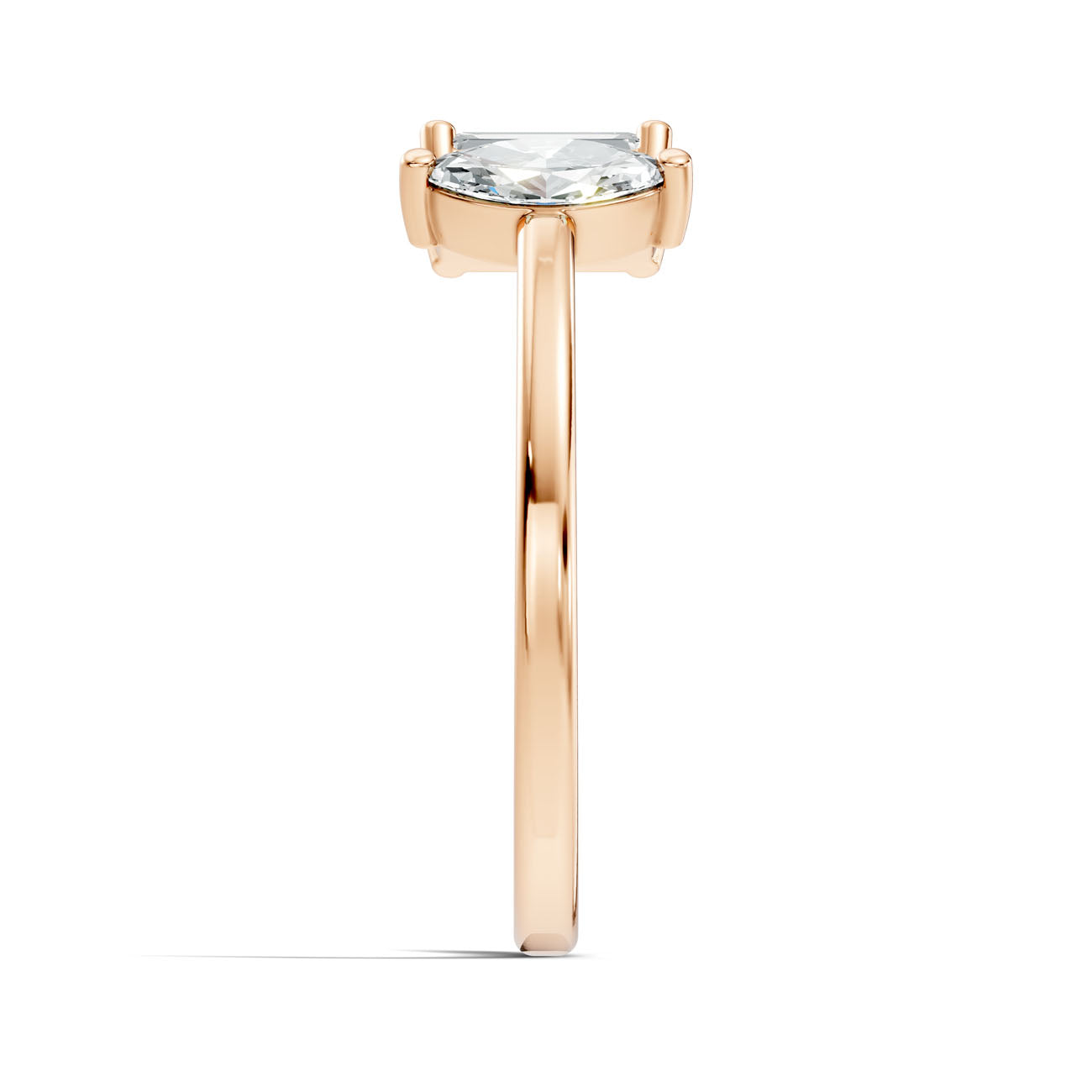 .63 Ct. Emerald & Marquise Diamond Open Ring (GJSLR-09) 15