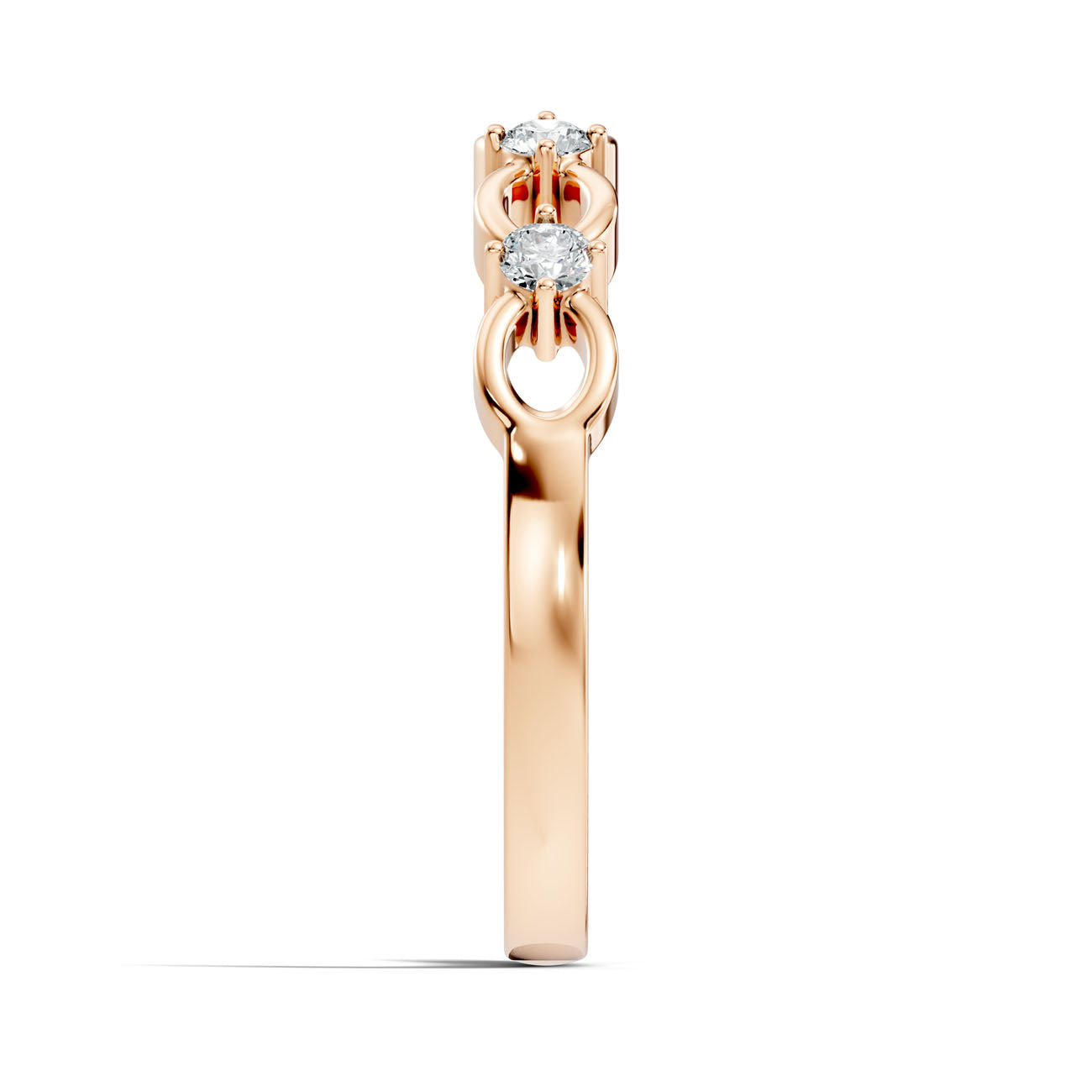 .16 Ct. Diamond Link Band Ring (GJSLR-091) 9