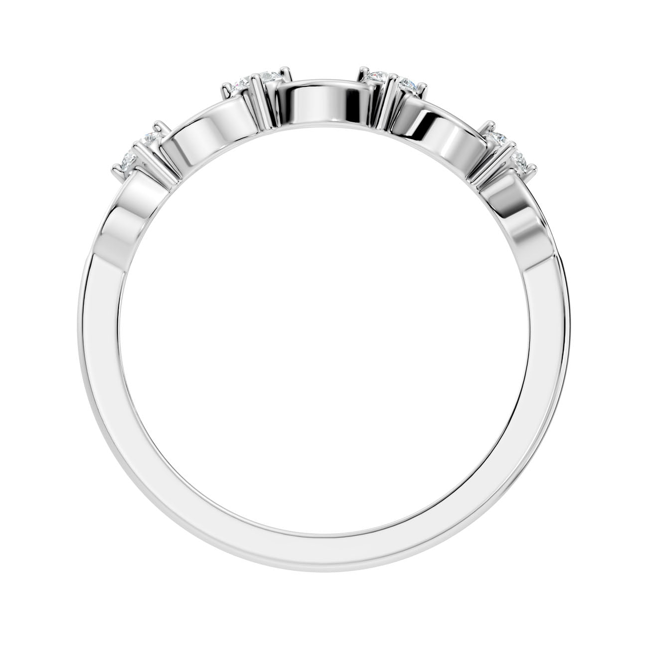 .16 Ct. Diamond Link Band Ring (GJSLR-091) 11