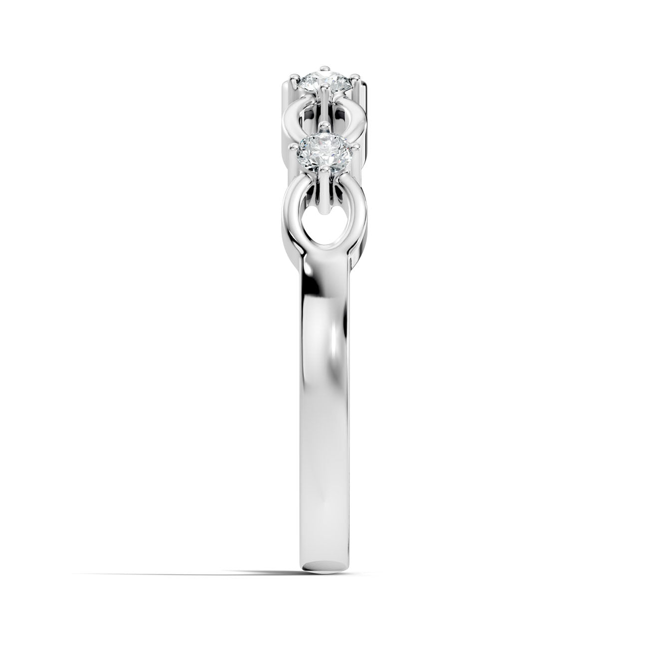 .16 Ct. Diamond Link Band Ring (GJSLR-091) 12