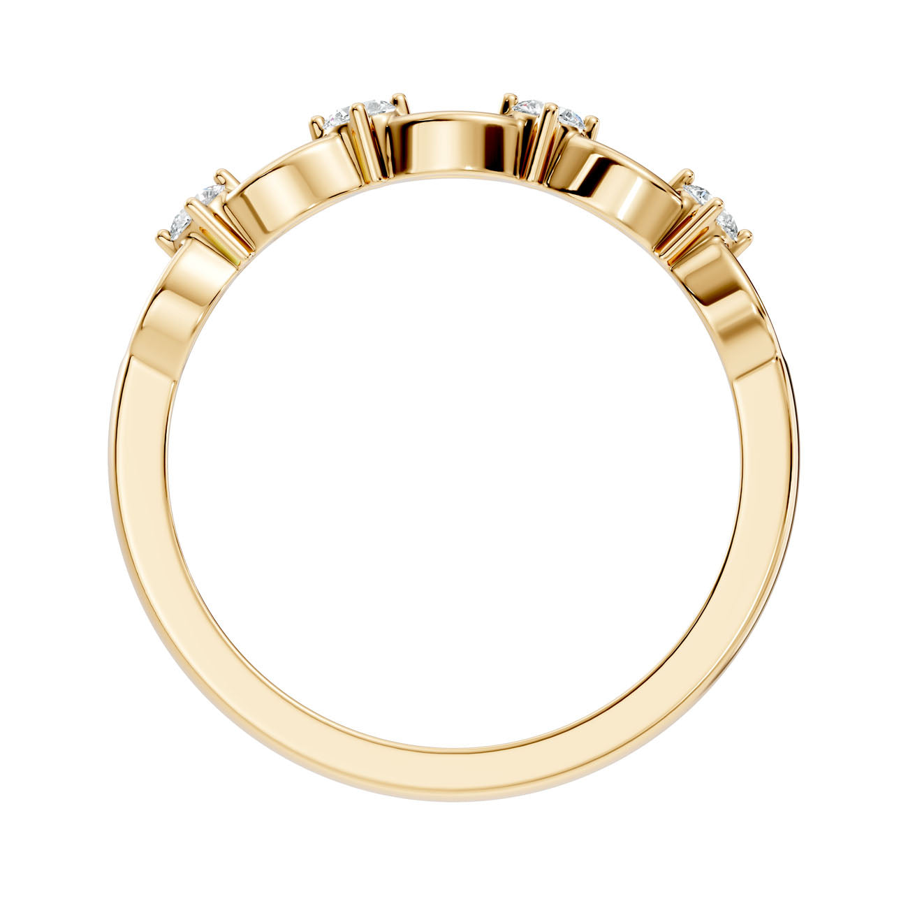 .16 Ct. Diamond Link Band Ring (GJSLR-091) 5