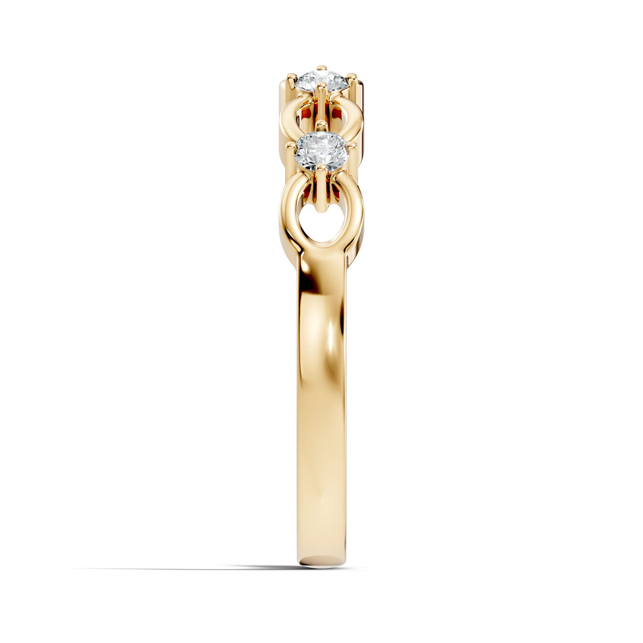 .16 Ct. Diamond Link Band Ring (GJSLR-091) 14
