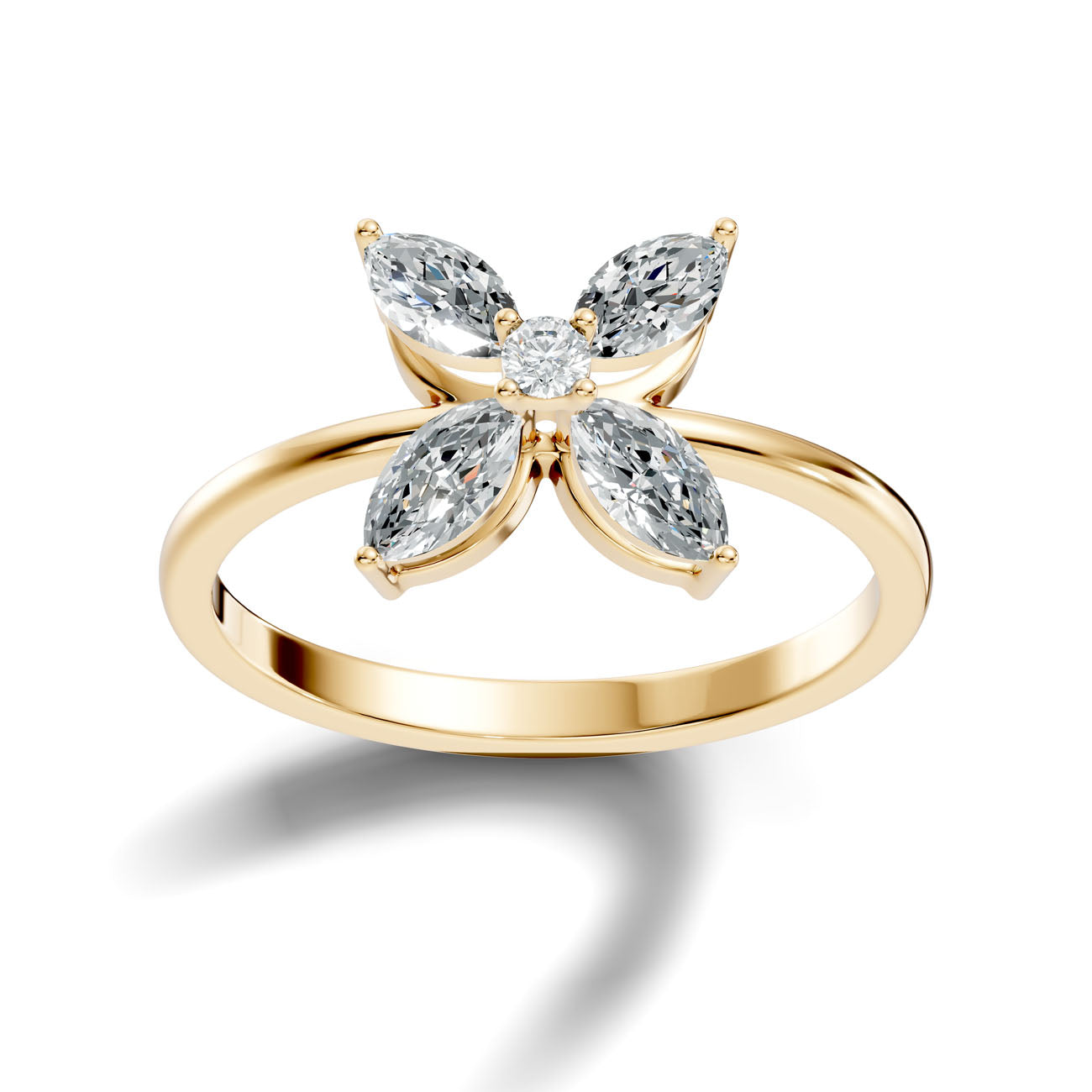 .47 Ct. Marquise Diamond Floral Cluster Ring (GJSLR-093) 4