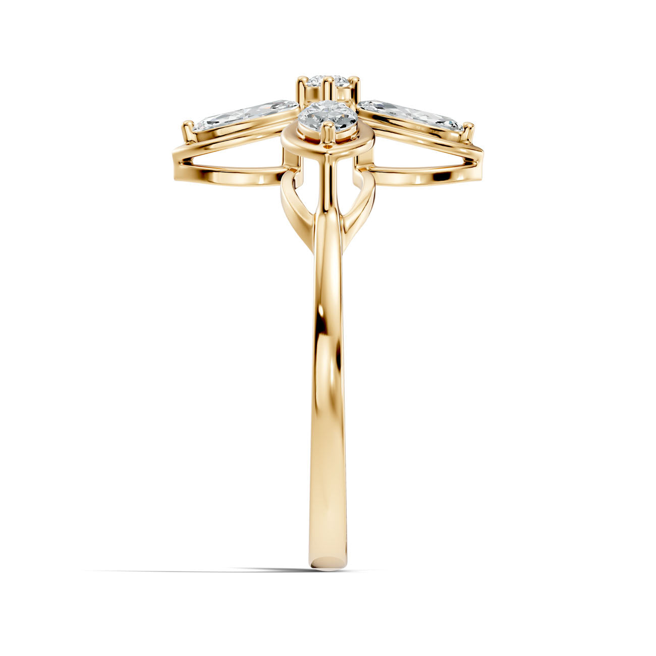 .40 Ct. Marquise Diamond Floral Cluster Ring (GJSLR-095) 9