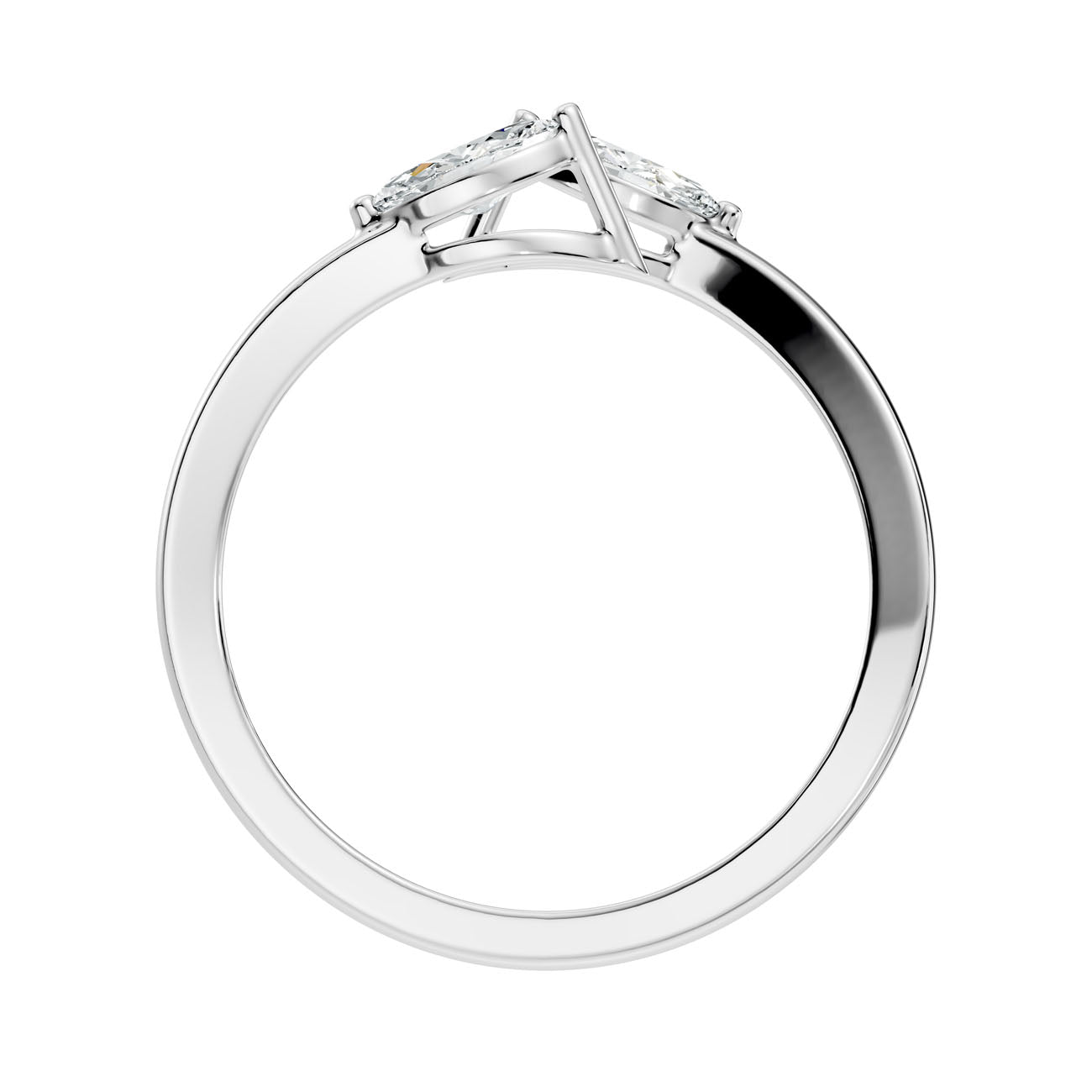 .34 Ct. Open Bypass Marquise Diamond Ring (GJSLR-096) 9