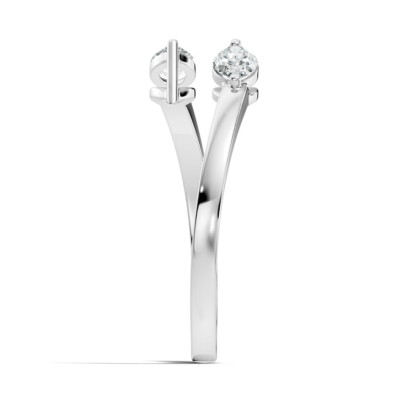 .34 Ct. Open Bypass Marquise Diamond Ring (GJSLR-096) 8