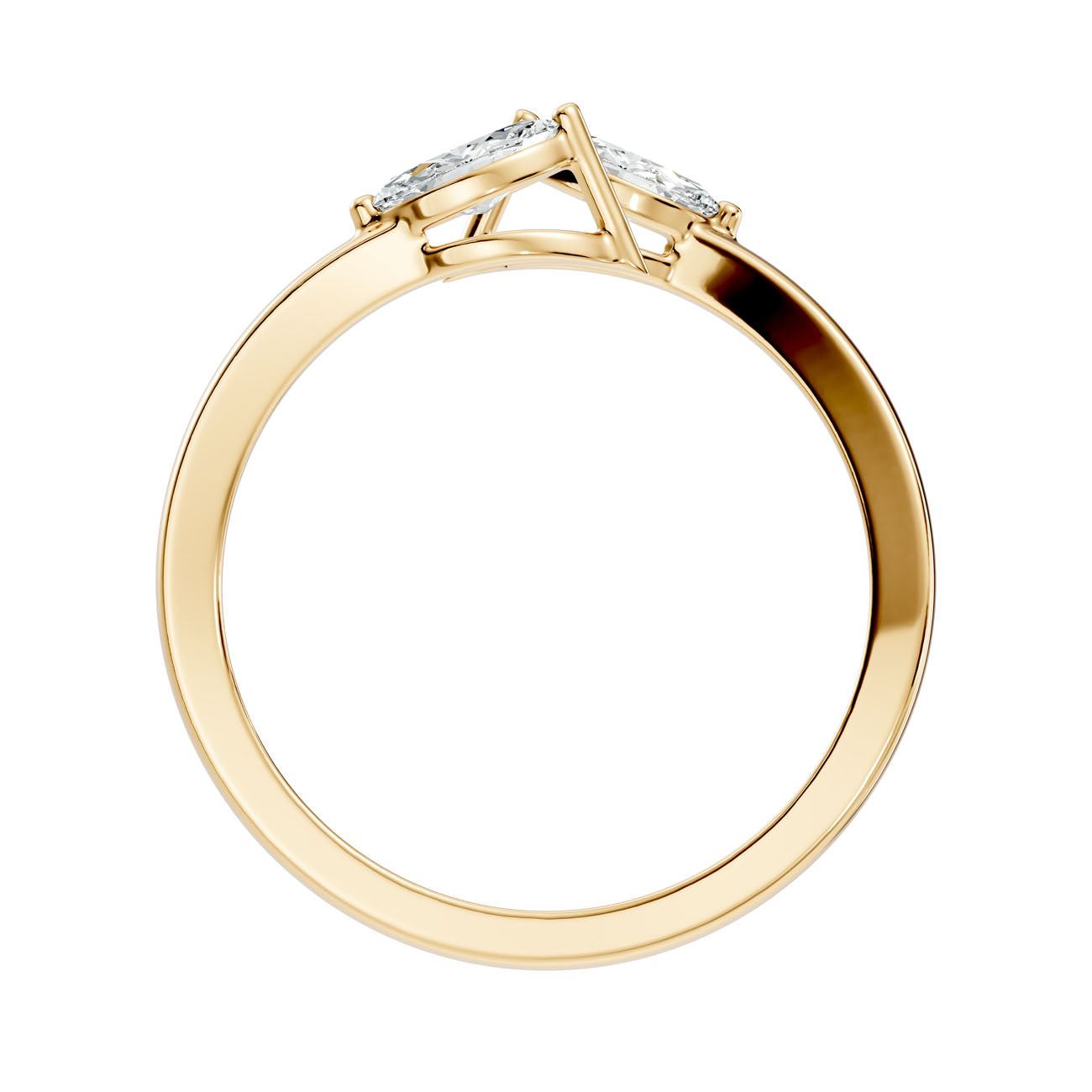 .34 Ct. Open Bypass Marquise Diamond Ring (GJSLR-096) 5