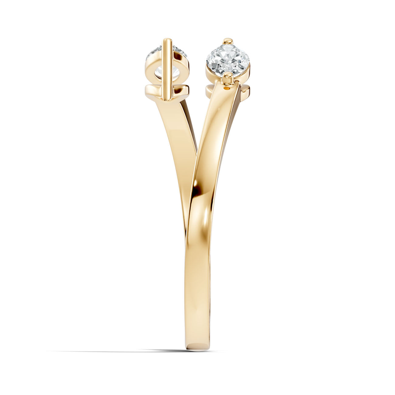 .34 Ct. Open Bypass Marquise Diamond Ring (GJSLR-096) 12