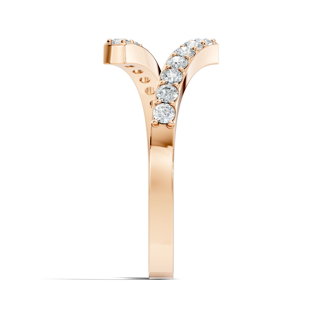 .35 Ct. Open Cuff Diamond Wrap Ring (GJSLR-098) 8