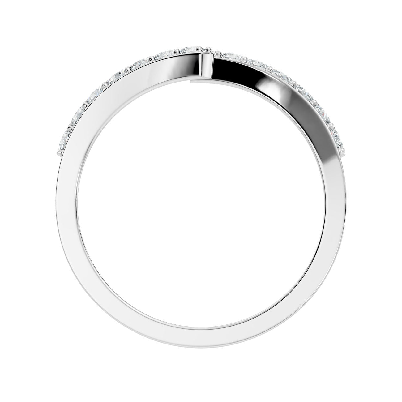 .35 Ct. Open Cuff Diamond Wrap Ring (GJSLR-098) 12