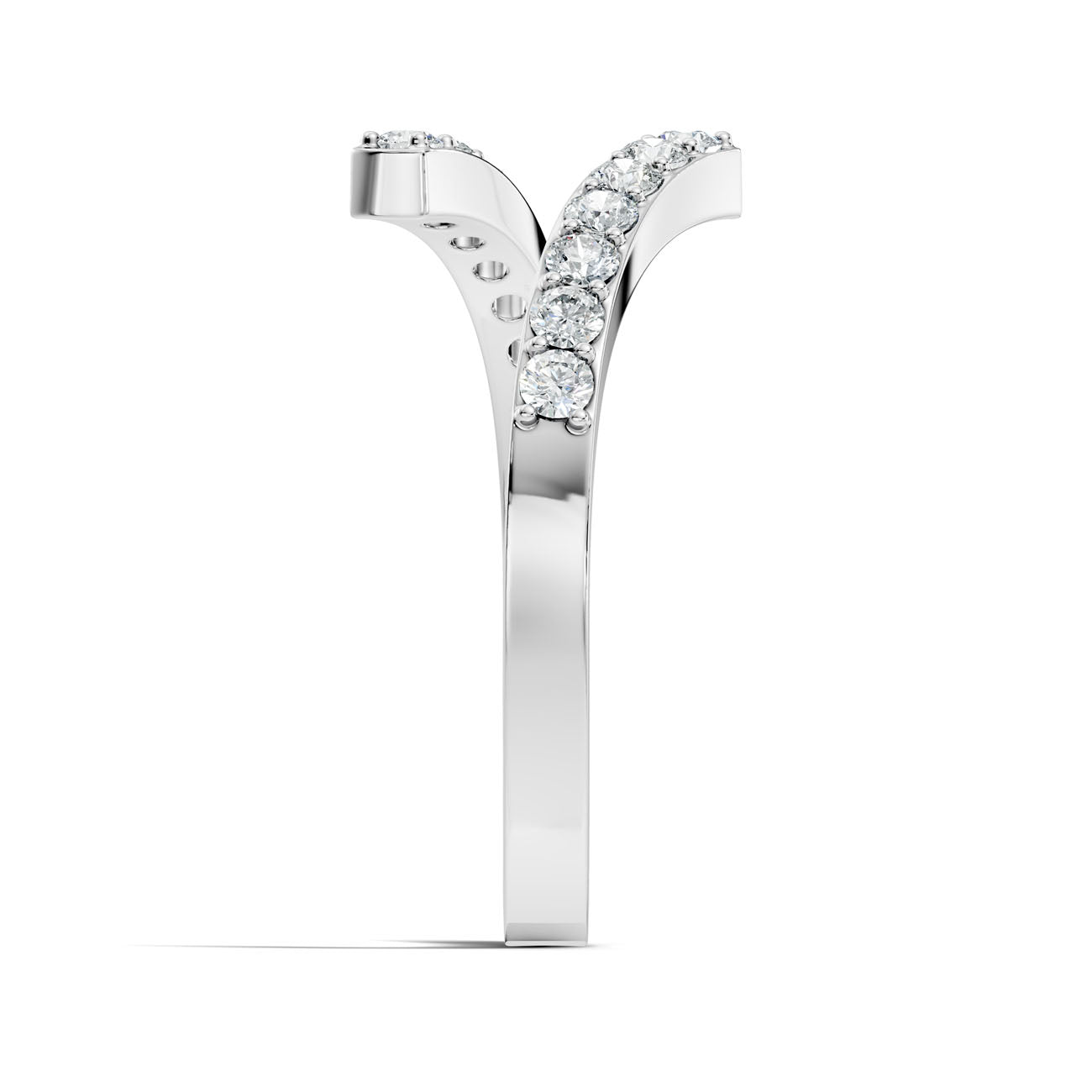 .35 Ct. Open Cuff Diamond Wrap Ring (GJSLR-098) 13