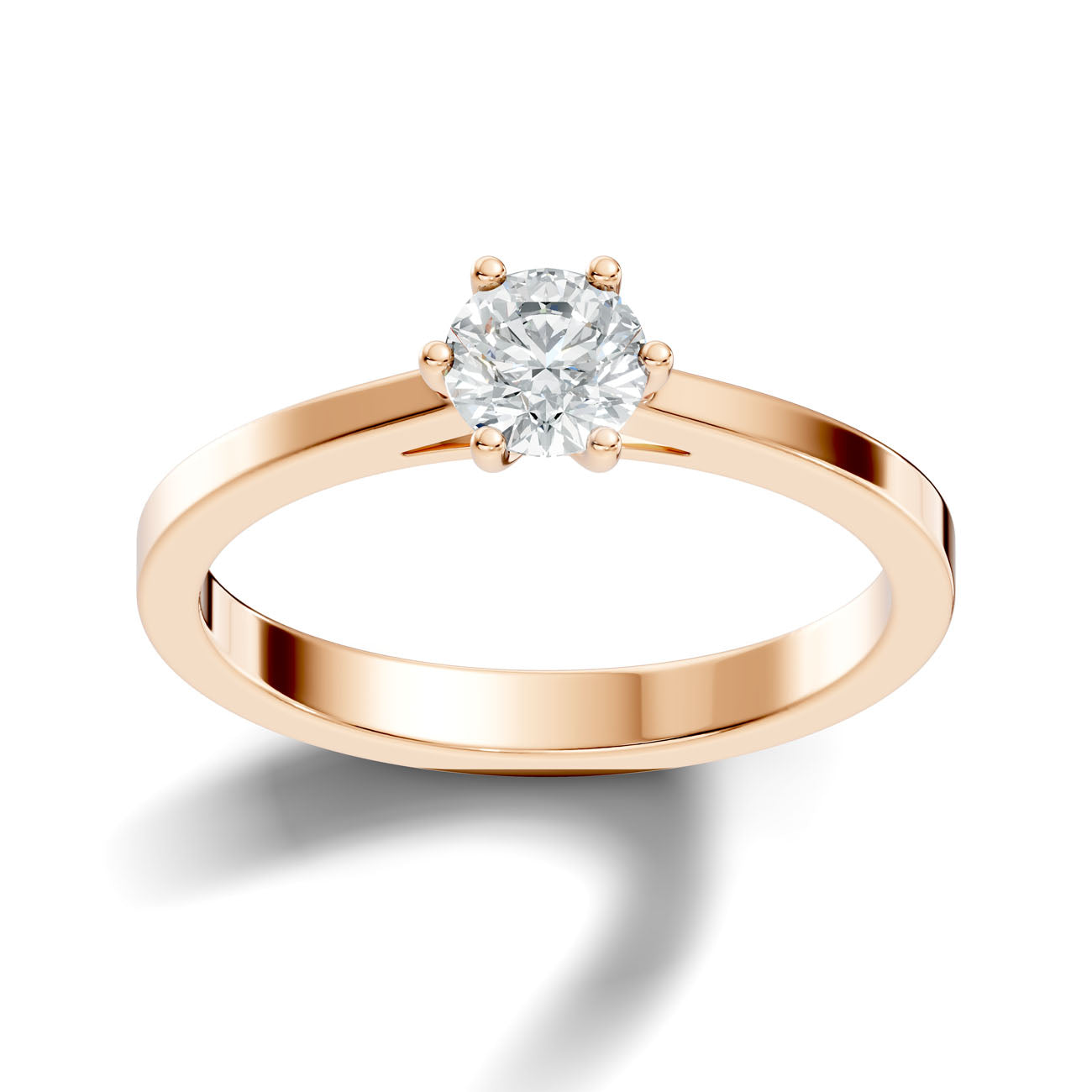 .50 Ct. Classic Round Solitaire Diamond Ring (GJSLR-099) 8