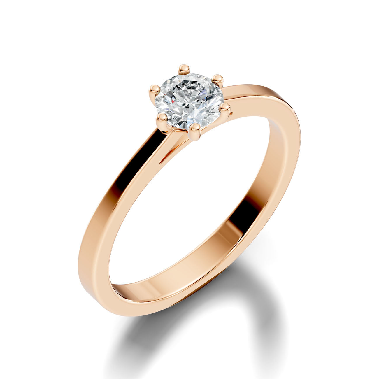 .50 Ct. Classic Round Solitaire Diamond Ring (GJSLR-099) 7