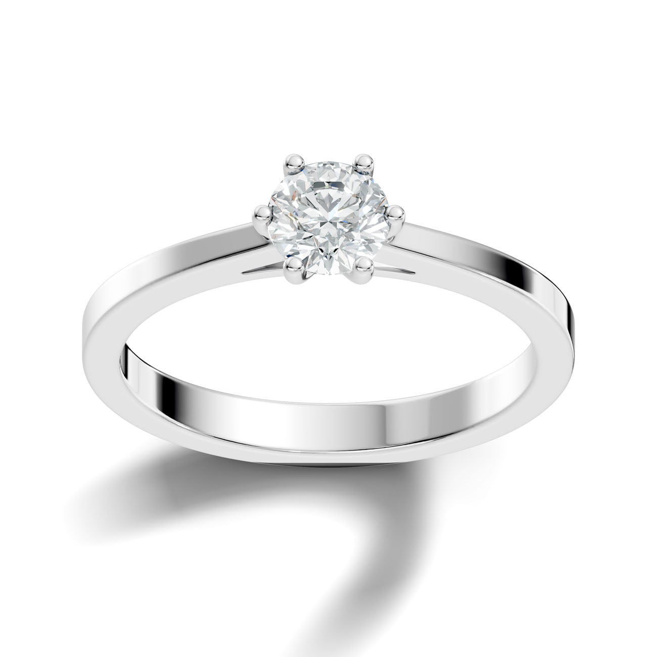 .50 Ct. Classic Round Solitaire Diamond Ring (GJSLR-099)