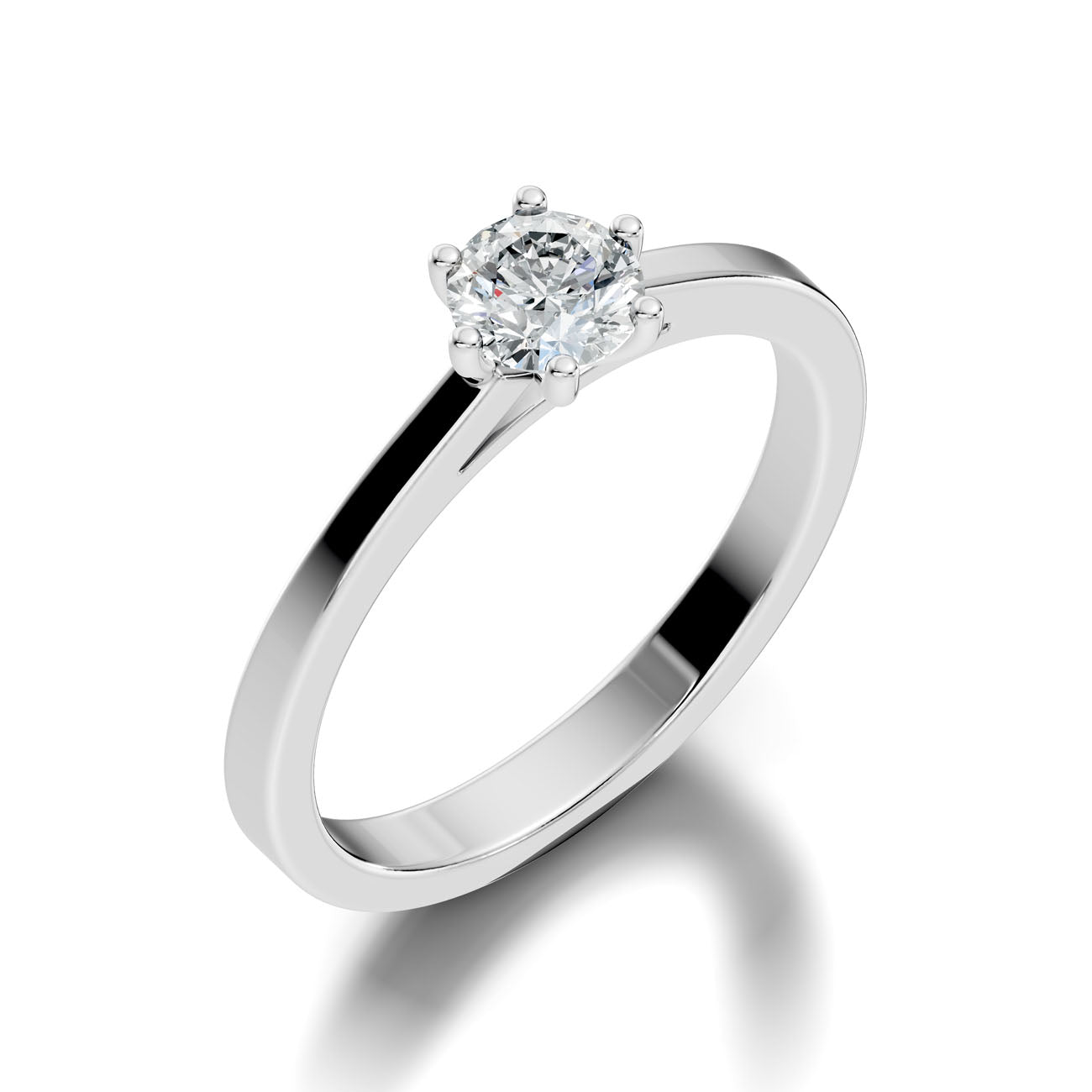 .50 Ct. Classic Round Solitaire Diamond Ring (GJSLR-099) 13