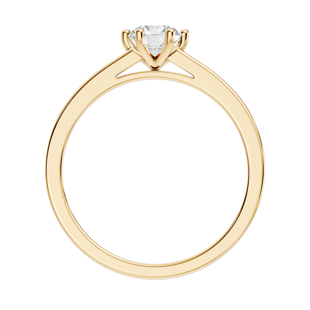 .50 Ct. Classic Round Solitaire Diamond Ring (GJSLR-099) 5