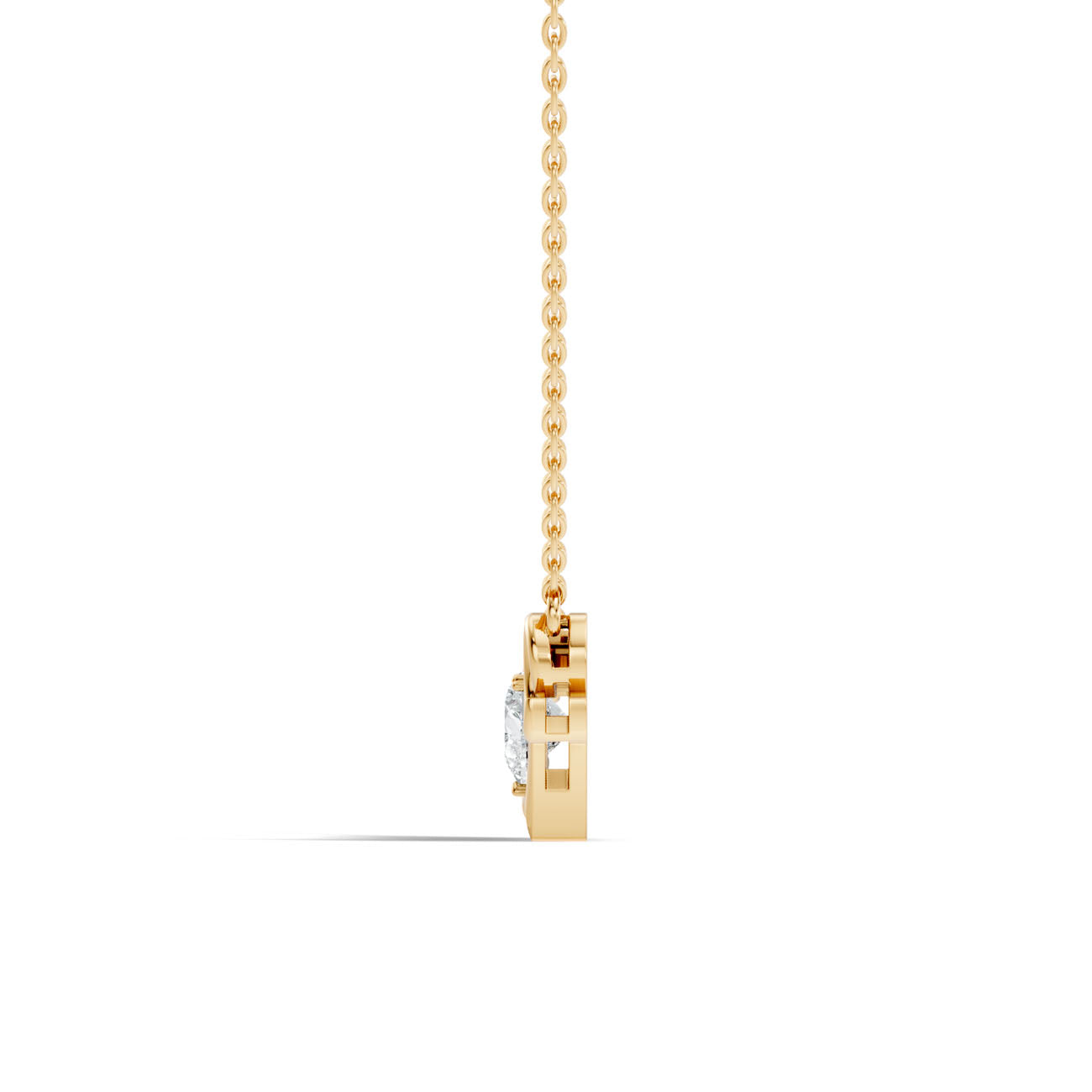 .45 Ct. Heart Diamond LOVE Pendant Necklace (GJSPD-01) 5